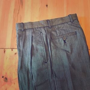 Perry Ellis dress pant. Black/white weave. 31x30.